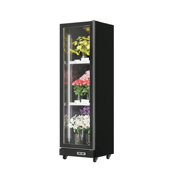 HR1180PJ Floral Cooler Black (Rearmounted Compressor) - Image 2