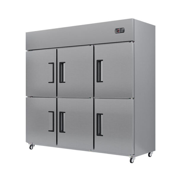 Six Door Restaurant Kitchen Refrigerator/Food Preservation Cold Cabinet - Image 4