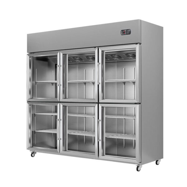 Six Door Restaurant Kitchen Refrigerator/Food Preservation Cold Cabinet - Image 6