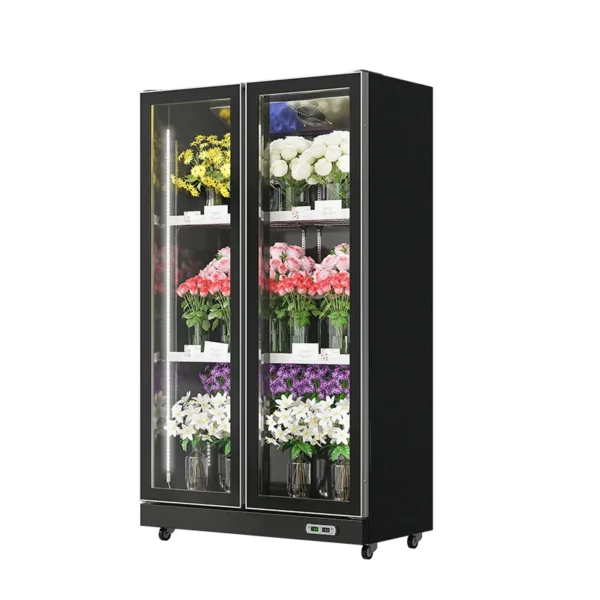 HR1180PJ Floral Cooler Black (Rearmounted Compressor)