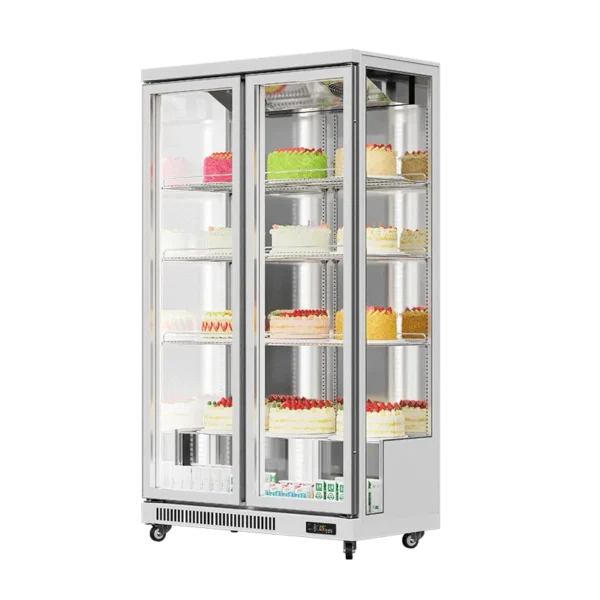 HRPJ-1180 Bakery Display Chiller (3 Side Display, Rearmounted Compressor)
