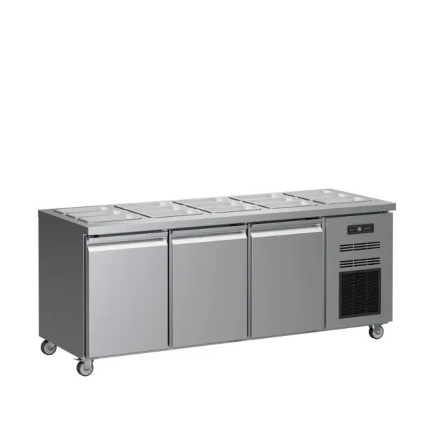 Open Top Table Salad Counter（HRSL2100-W/HRSL2100-WK） - Image 3