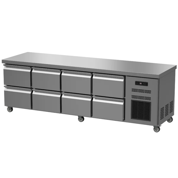 HR4204LC-Food Service Prep Table Chiller/Kitchen Workbench - Image 3