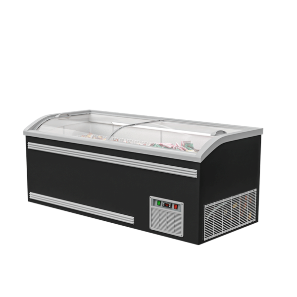 Island Freezer Black A-sliding - Image 2