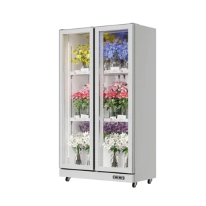 Floral Cooler White (Rearmounted Compressor)（2 Doors）