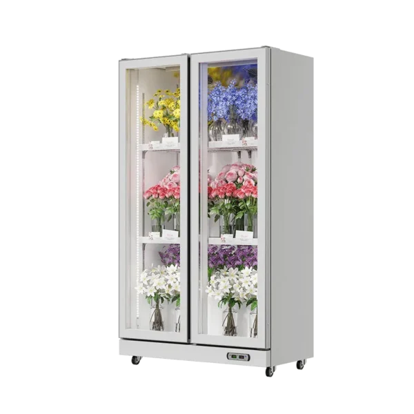 HR1860PJ Floral Cooler White (Rearmounted Compressor) - Image 3