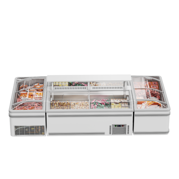 island freezer A white - Image 2