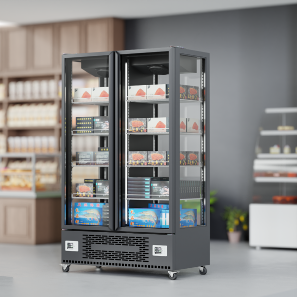 Glass Door Freezer(Bottom Rear Mount Compressor) - Image 4