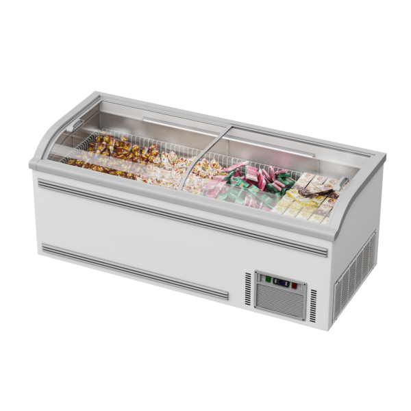 island freezer A white - Image 3