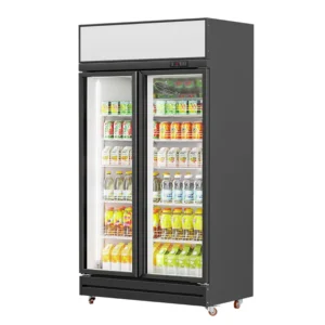 Beverage Refrigerator(Top Mount Compressor) black（2 Doors）