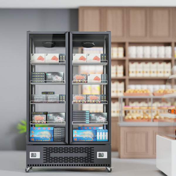 Glass Door Freezer(Bottom Rear Mount Compressor) - Image 2
