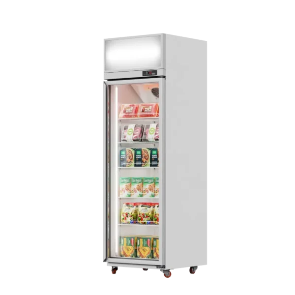 Showcase Freezer White (Top Lightbox, Upmounted Compressor)（4 Doors） - Image 2